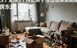 3个女孩2个月将房子住“包浆”跑路