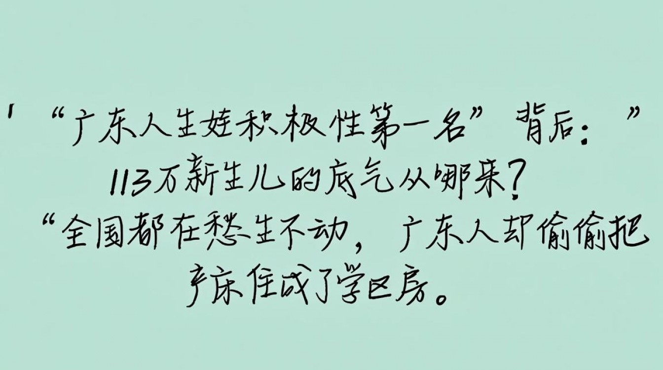 广东人生娃积极性第一名-图3