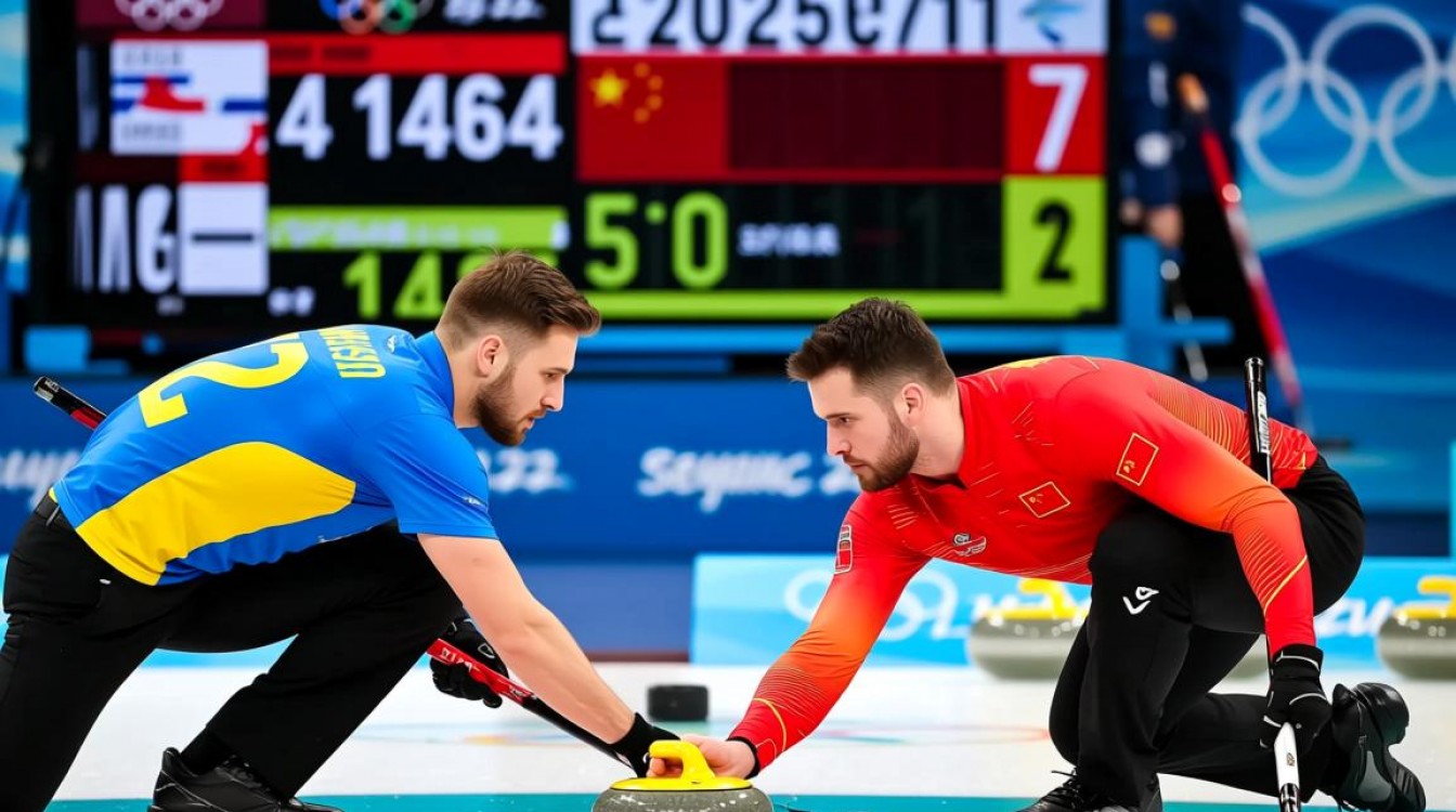 男子冰壶循环赛瑞典对中国，中国队赢了吗？-图3