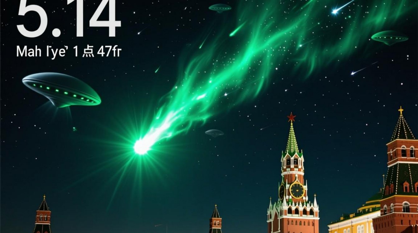 神秘绿色球体划过莫斯科上空-图3 神秘绿色球体划过莫斯科上空-图3