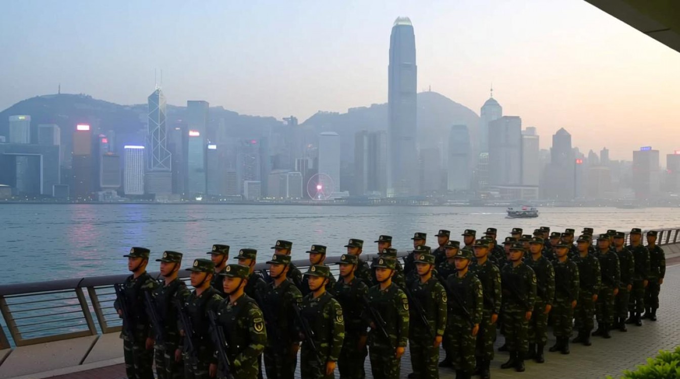 解放军驻香港部队组织联合巡逻-图1 解放军驻香港部队组织联合巡逻-图1