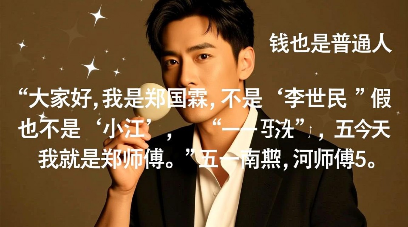 郑国霖谈景区打工:过气明星缺钱-图3 郑国霖谈景区打工:过气明星缺钱-图3