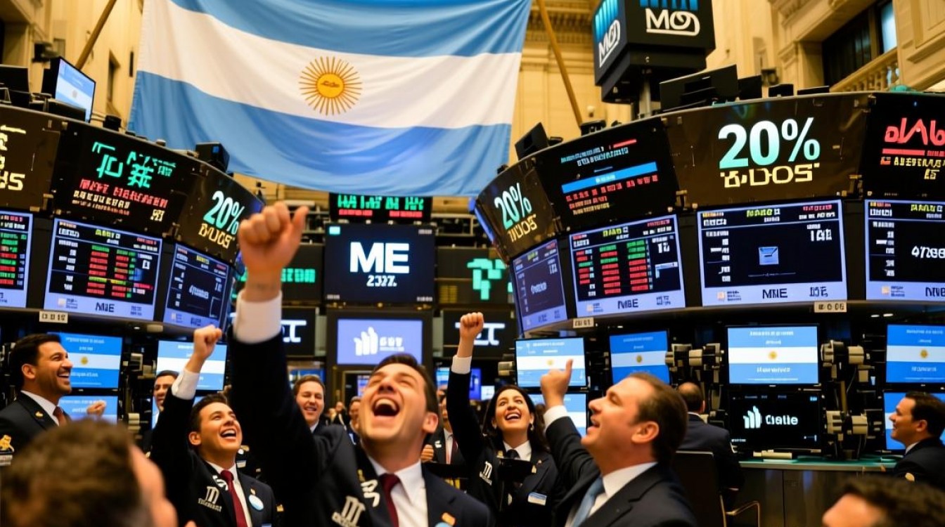 阿根廷主要股指大涨20%-图1 阿根廷主要股指大涨20%-图1