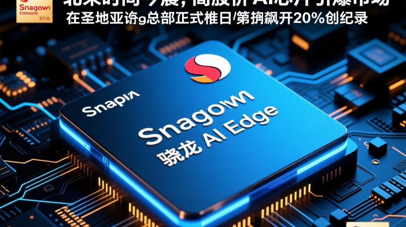 高通推出人工智能芯片后股价大涨20%-图1