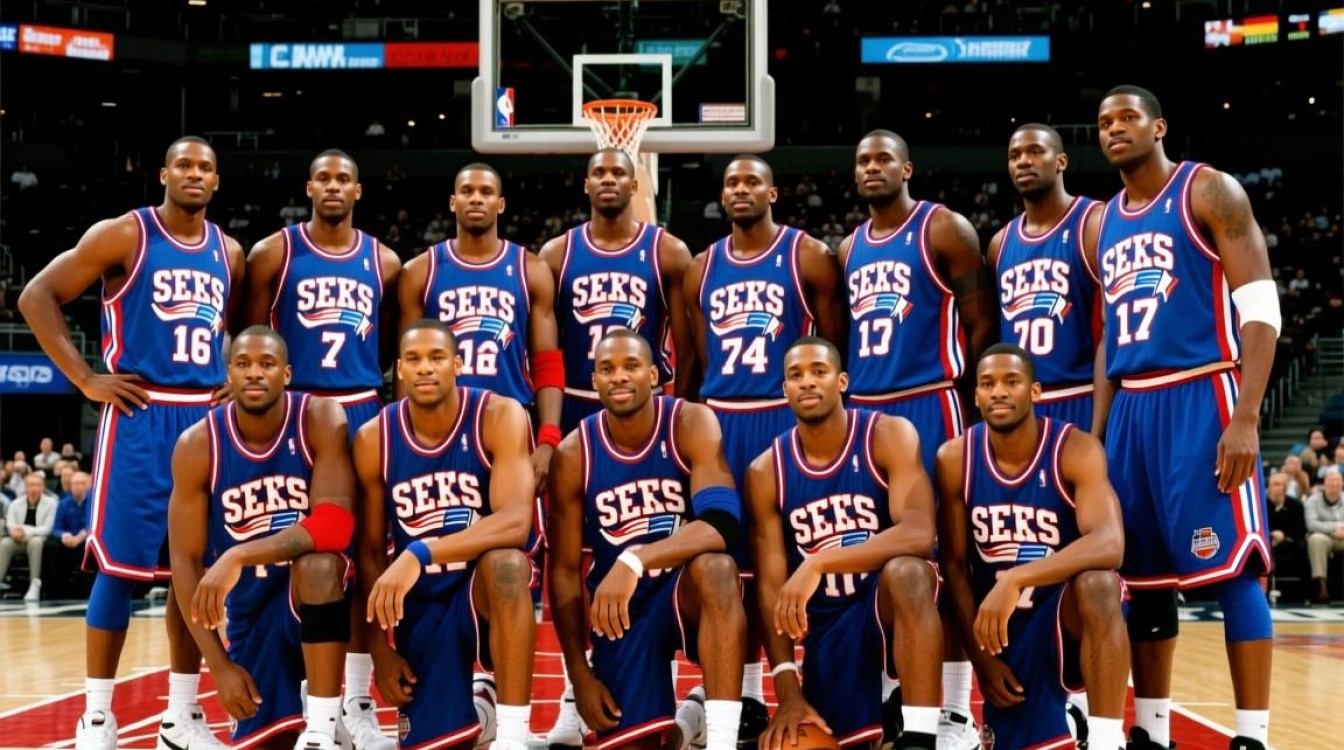 2001年76人队阵容有哪些核心球员及战术打法？-图2