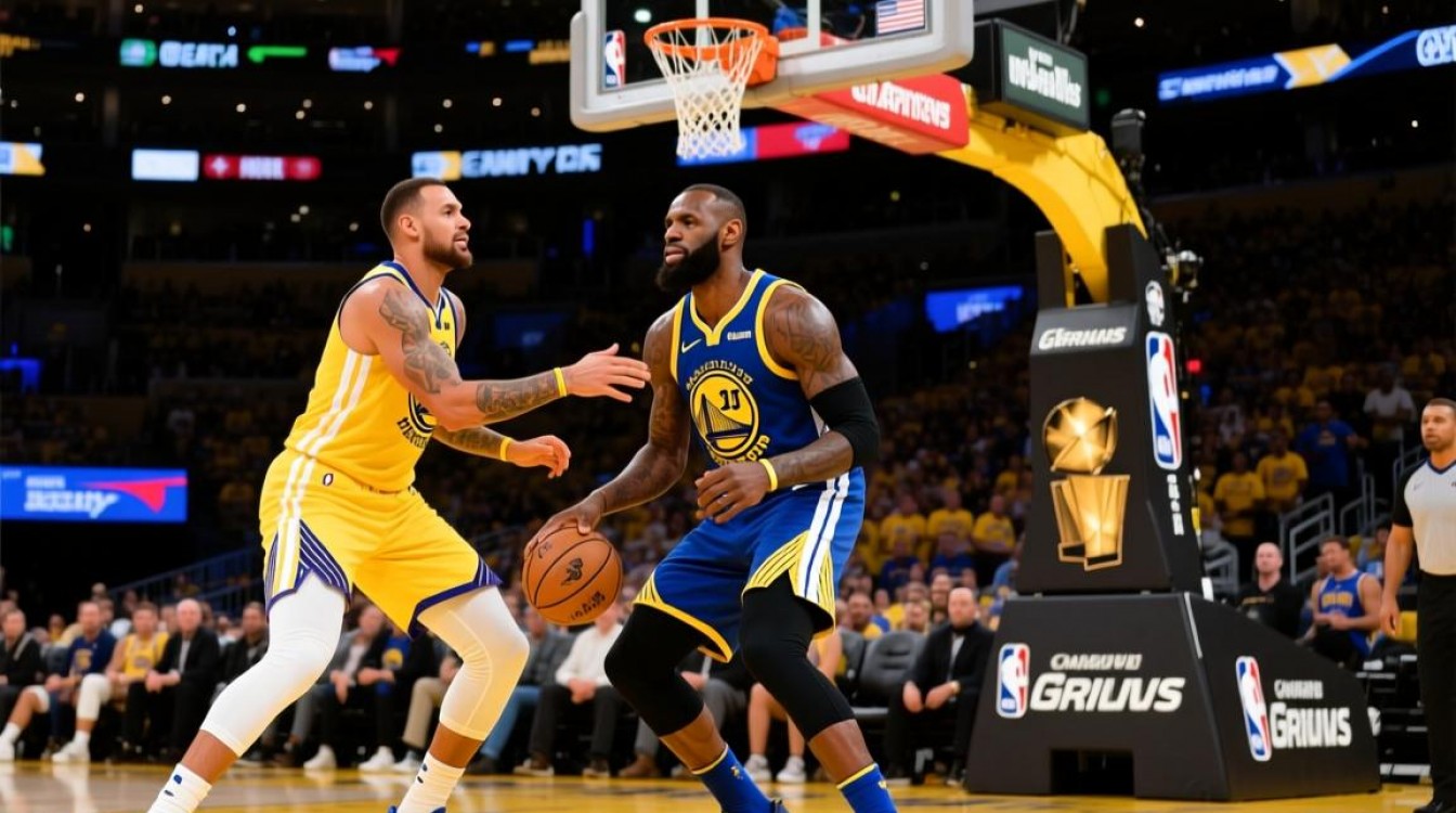 总决赛詹姆斯封盖库里，这关键防守能否改写系列赛走势？-图3