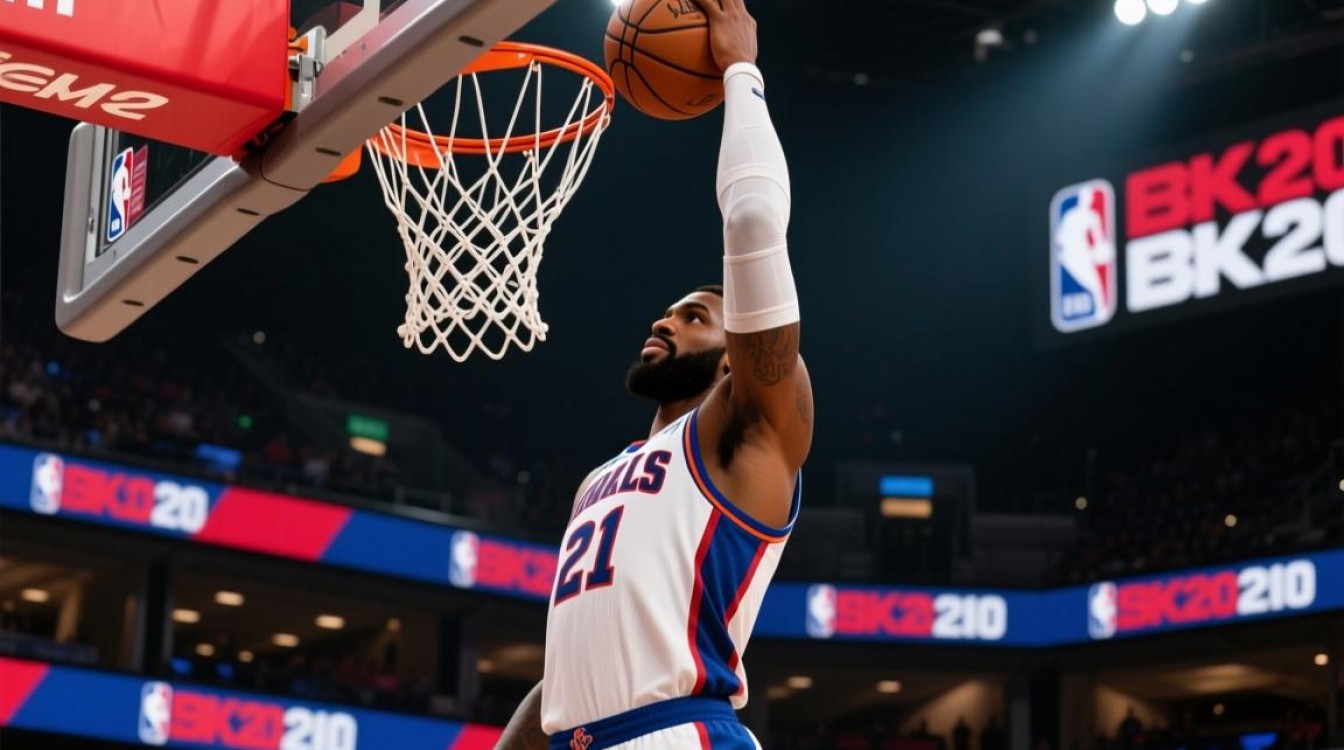 NBA2K20生涯模式为什么不能扣篮？高手扣篮技巧解密-图2