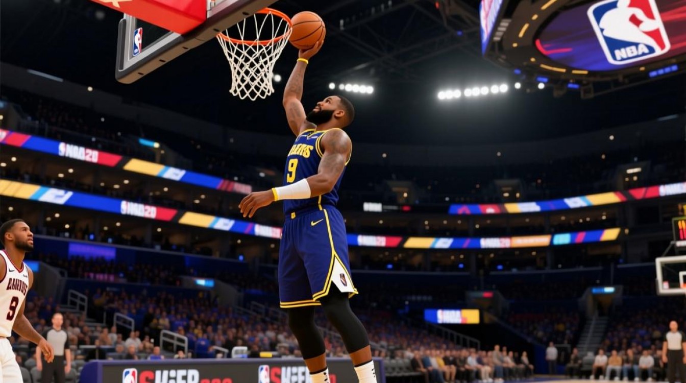 NBA2K20生涯模式为什么不能扣篮？高手扣篮技巧解密-图3