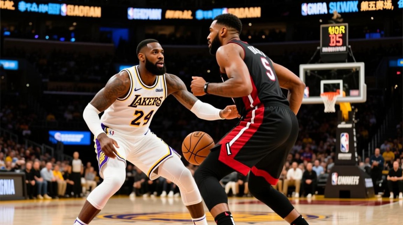 NBA总决赛湖人vs热火G5谁赢了？最终比分和关键球员表现如何？-图3