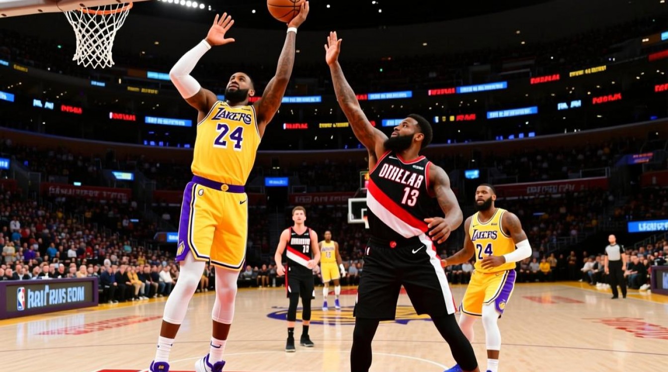 湖人开拓者第三场谁赢了？最终比分是多少？-图2