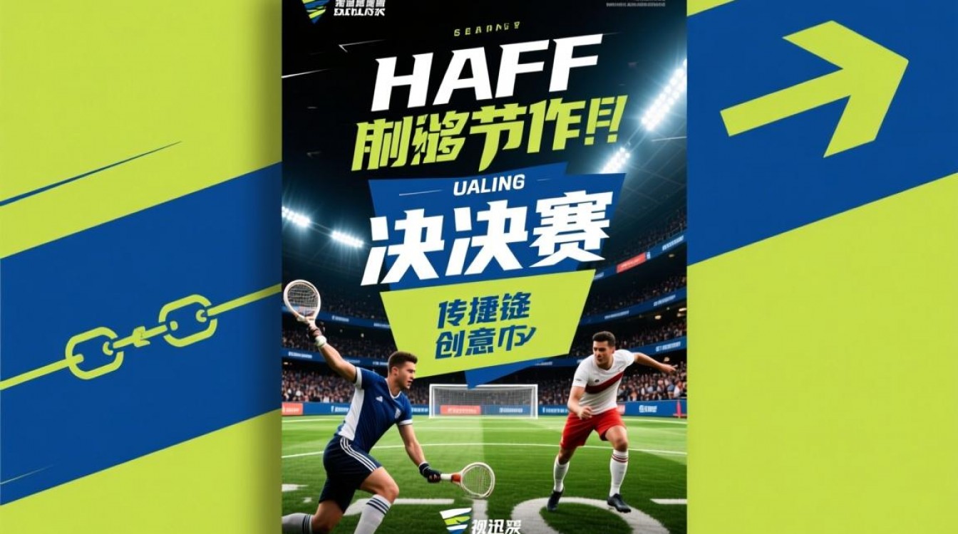 如何在线快速制作出专业又吸睛的半决赛海报？-图1