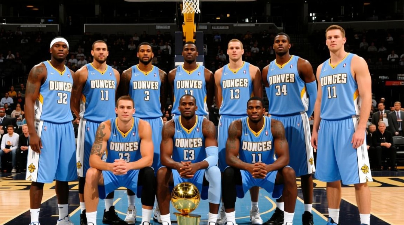 08-09赛季掘金阵容有哪些核心球员及战术打法？-图2