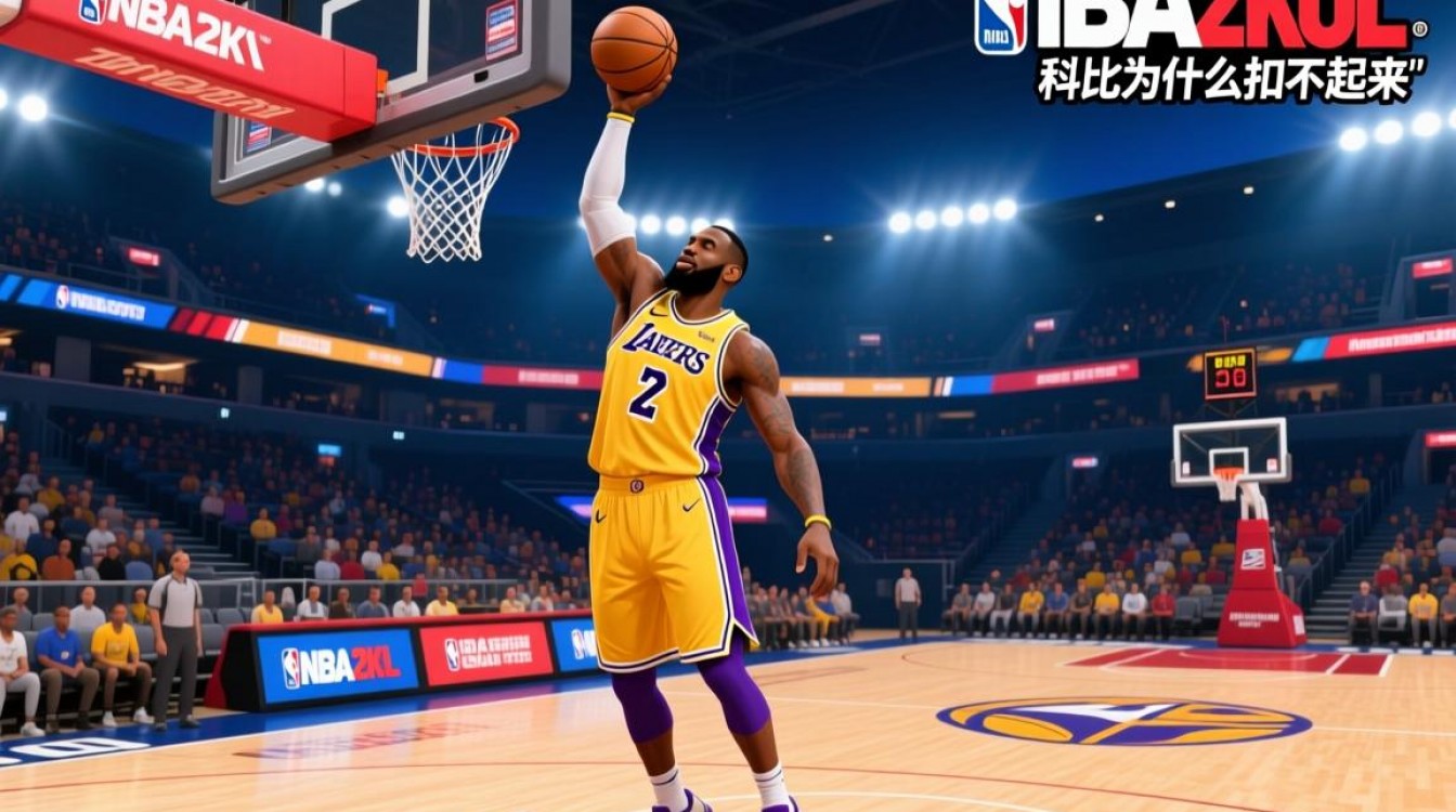 NBA2KOL里科比为什么扣篮总失败？技巧还是球员问题？-图3