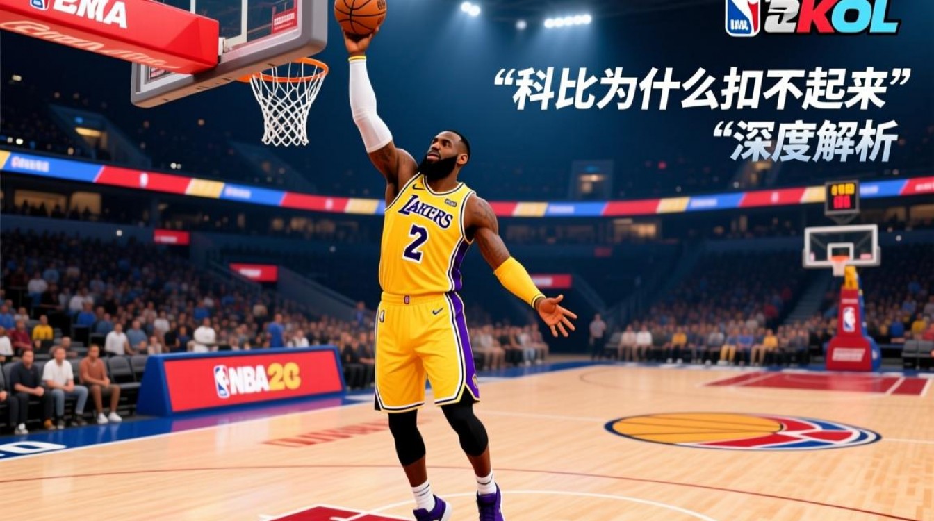 NBA2KOL里科比为什么扣篮总失败？技巧还是球员问题？-图2