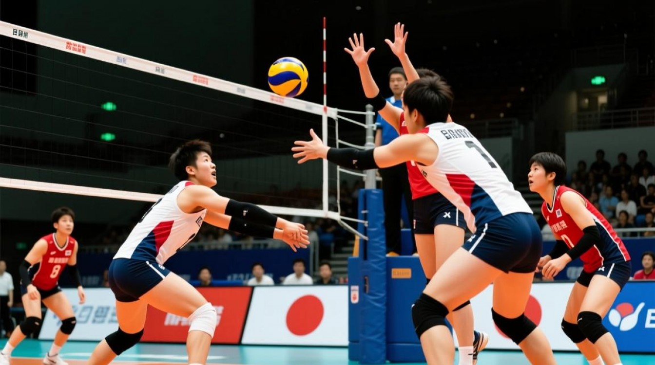 中日首次排球赛结果揭晓，究竟是哪方笑到最后？-图3