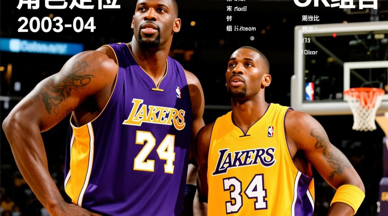 湖人04年阵容数据具体有哪些球员及核心贡献？-图3