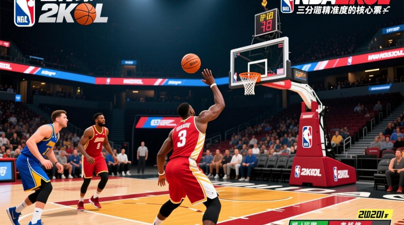 NBA2KOL别人三分怎么那么准？高手操作还是隐藏技巧？-图1