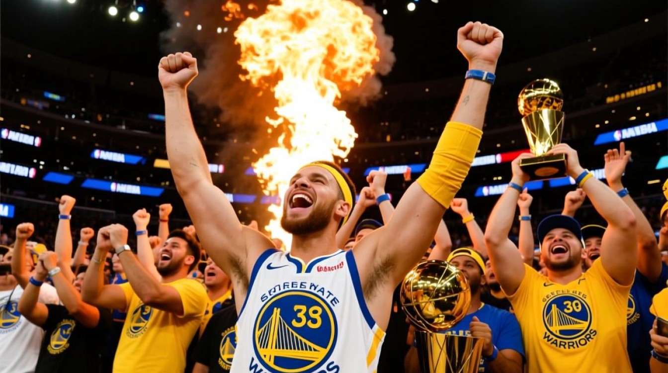 勇士球迷总决赛视频里藏着哪些夺冠高燃名场面?-图3 勇士球迷总决赛视频里藏着哪些夺冠高燃名场面?-图3