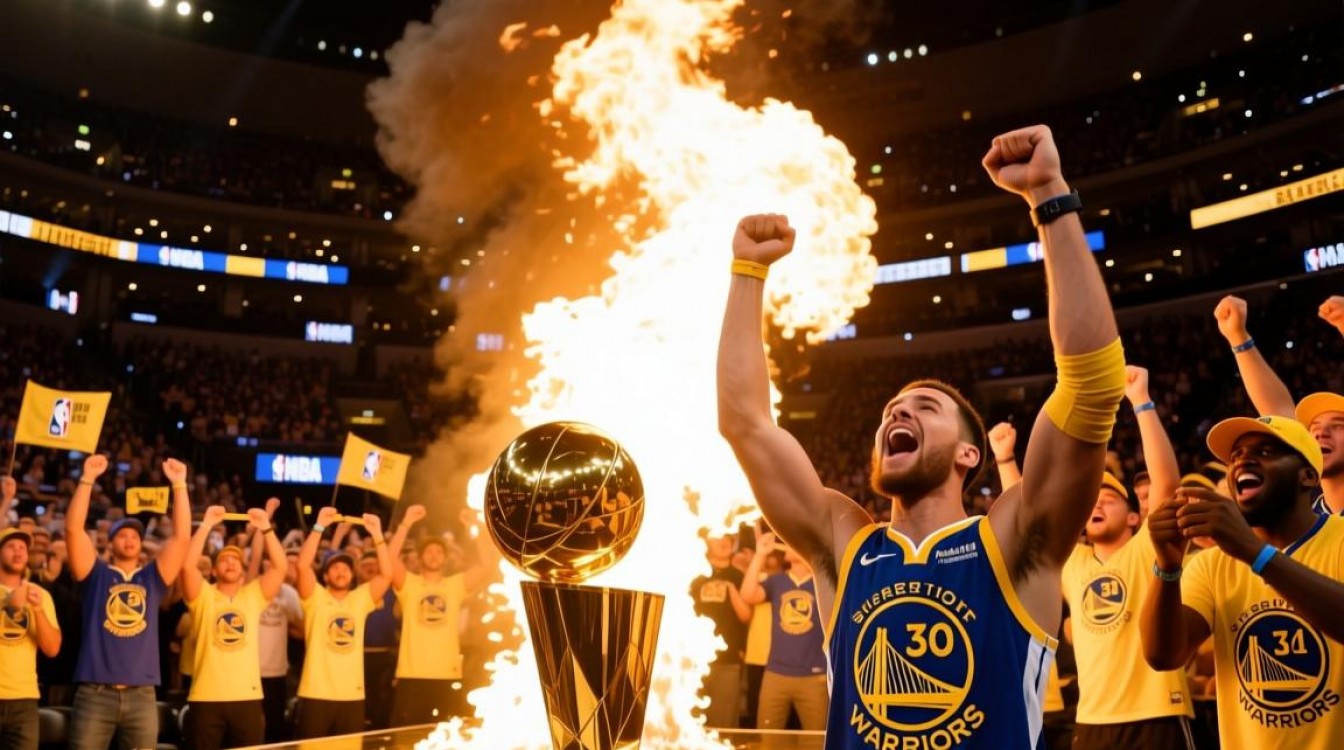 勇士球迷总决赛视频里藏着哪些夺冠高燃名场面?-图1 勇士球迷总决赛视频里藏着哪些夺冠高燃名场面?-图1