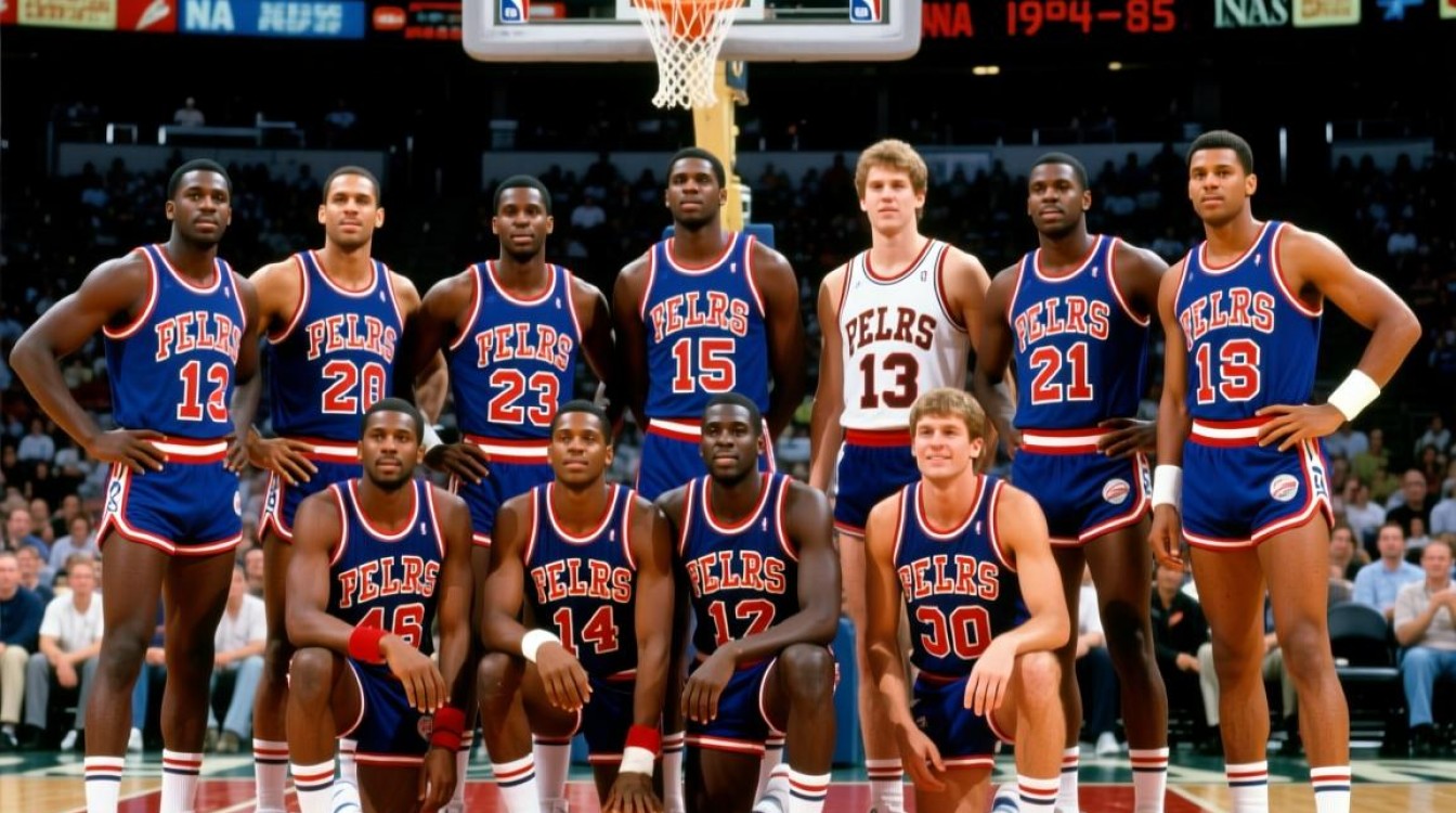 1985年76人阵容有哪些核心球员及战术打法？-图2