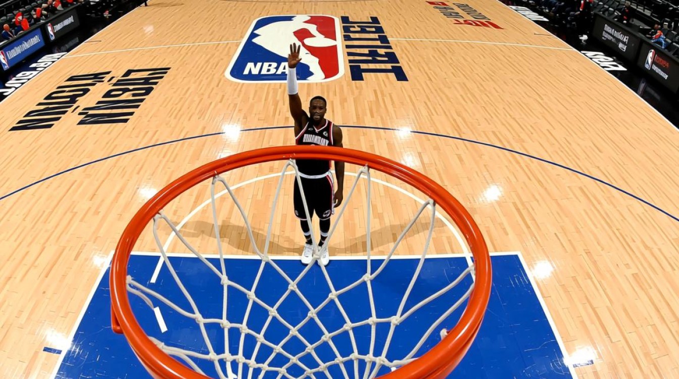 NBA罚篮前球员为何要对着篮筐摆手？隐藏着什么心理战术？-图1