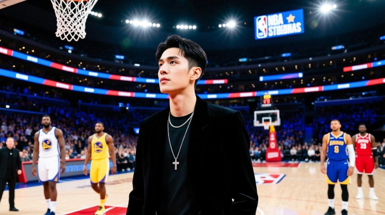 吴亦凡参加的NBA明星赛,最终是哪支队伍赢了?-图2 吴亦凡参加的NBA明星赛,最终是哪支队伍赢了?-图2
