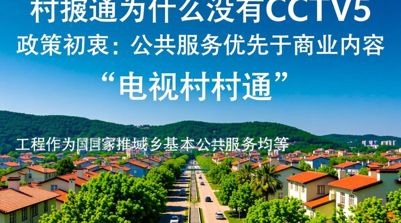 电视村村通工程为何唯独缺失CCTV5体育频道？-图1