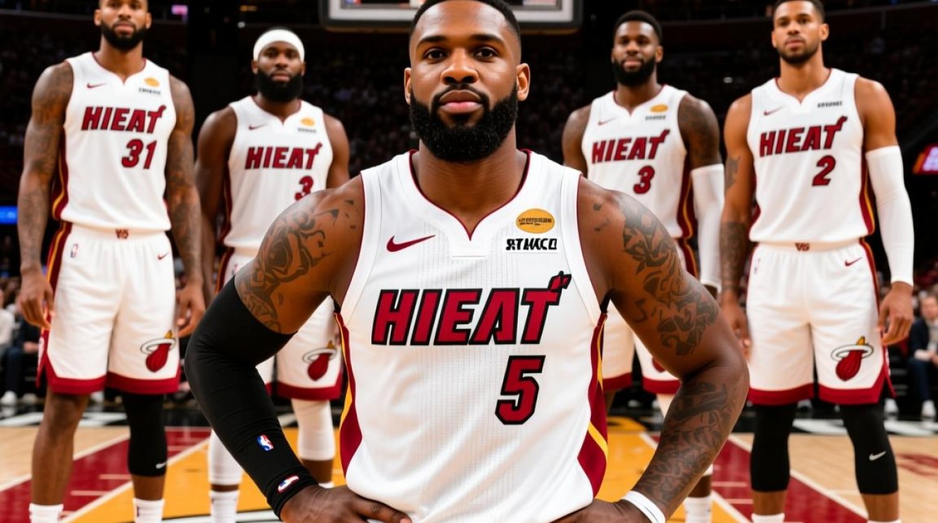 热火队阵容5号是谁？2023-24赛季热火5号球员是谁？-图1