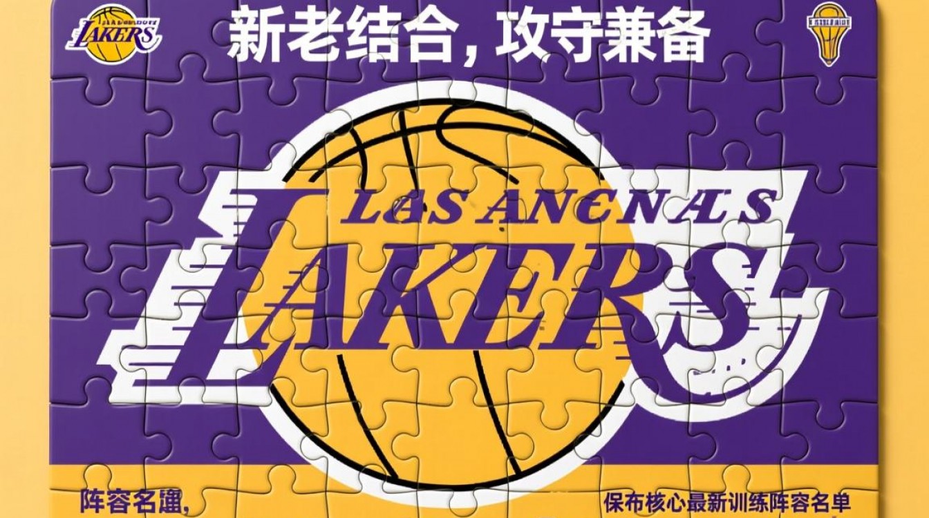 湖人最新阵容名单照片曝光，新援和老将都有谁？-图3