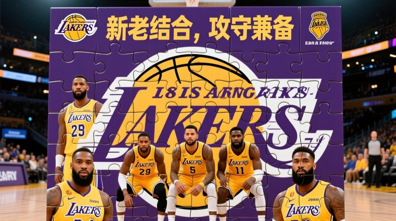 湖人最新阵容名单照片曝光，新援和老将都有谁？-图2