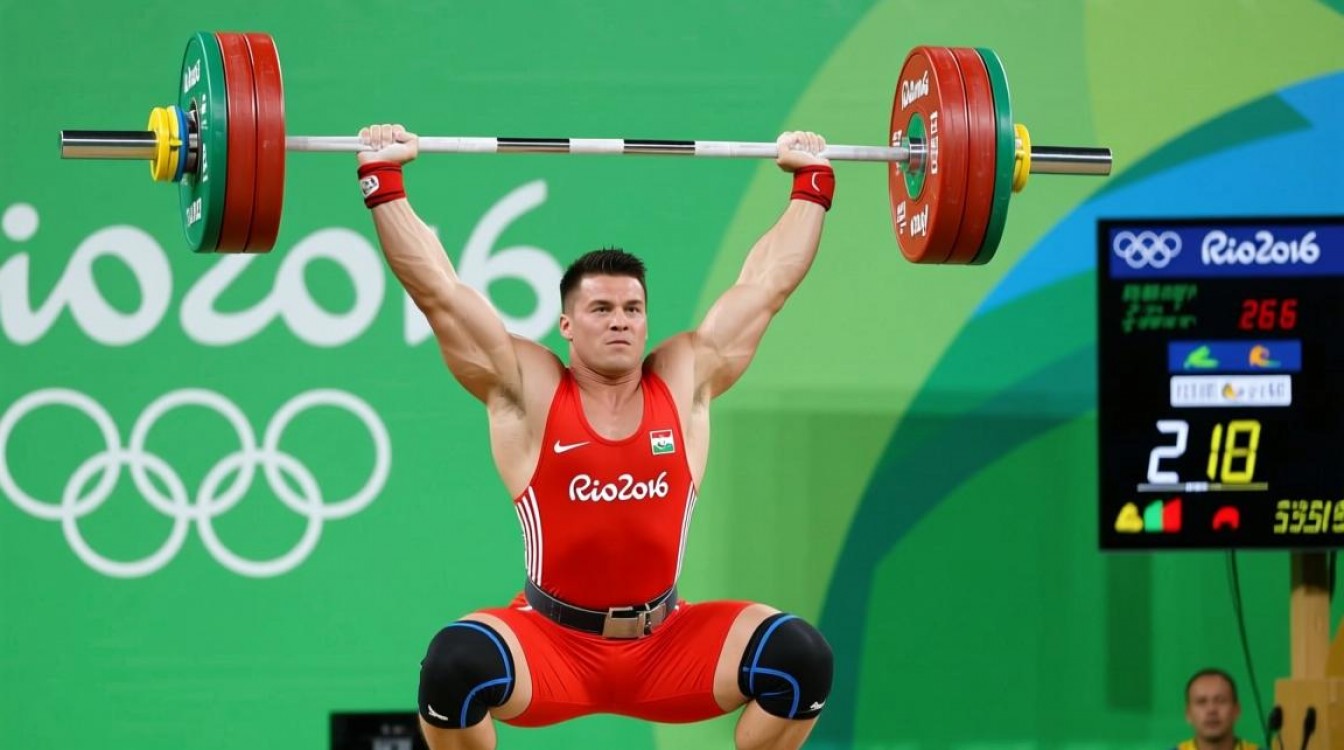 里约奥运男子举重决赛，谁举起了最后的冠军重量？-图1