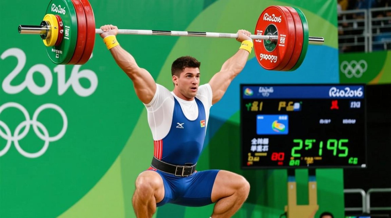 里约奥运男子举重决赛，谁举起了最后的冠军重量？-图2