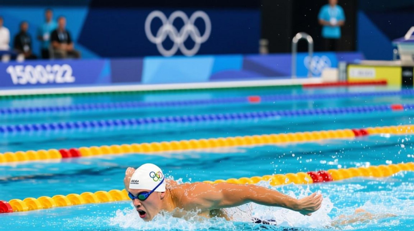 男子1500米蛙泳决赛，谁笑到最后？-图1