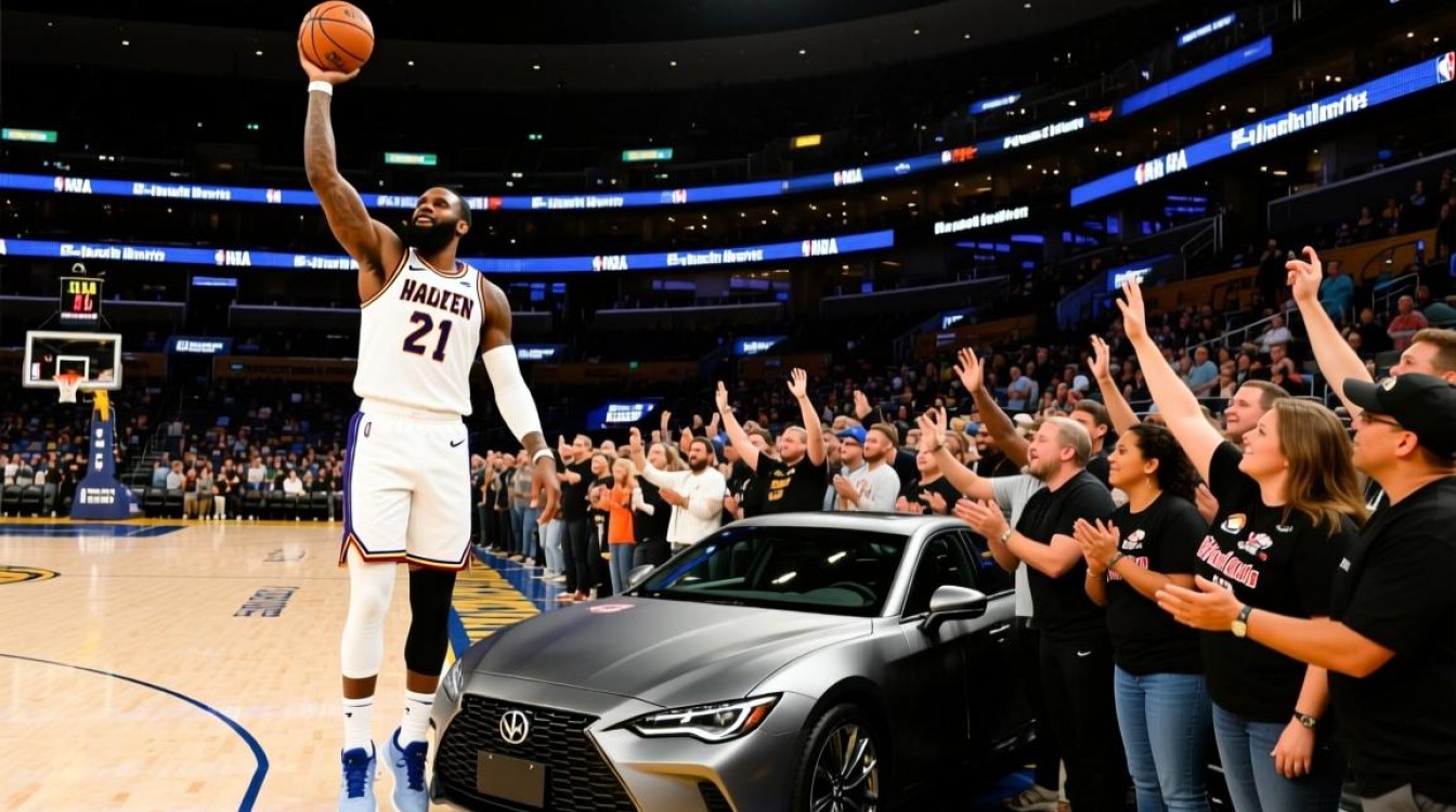 哈登投篮赢车,真靠实力还是运气?-图2 哈登投篮赢车,真靠实力还是运气?-图2