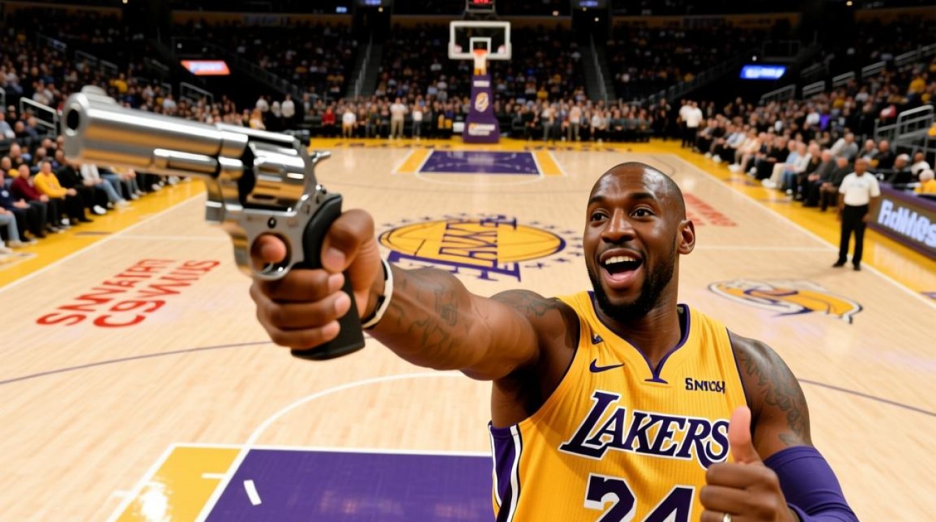 詹姆斯总决赛拔枪gif为何引发全网热议？-图3