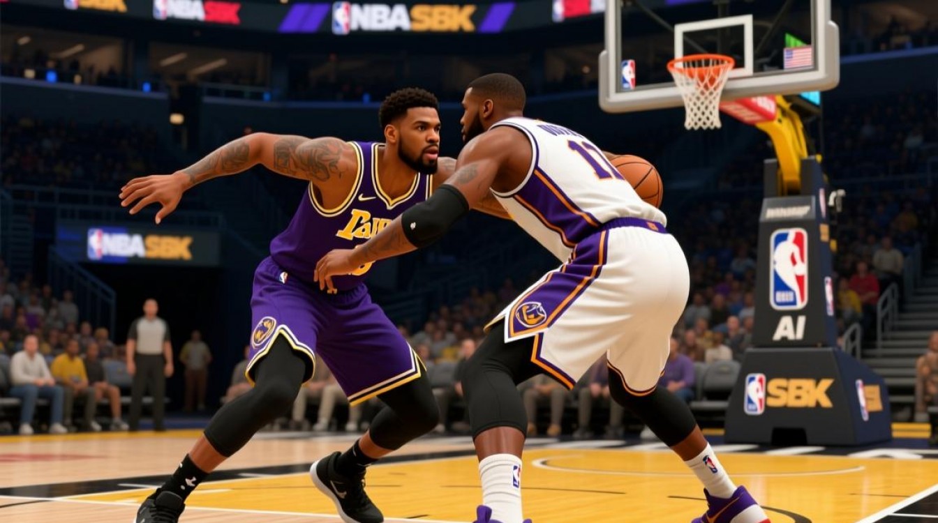 为什么NBA2K电脑球员从不主动背打？背后机制是什么？-图1