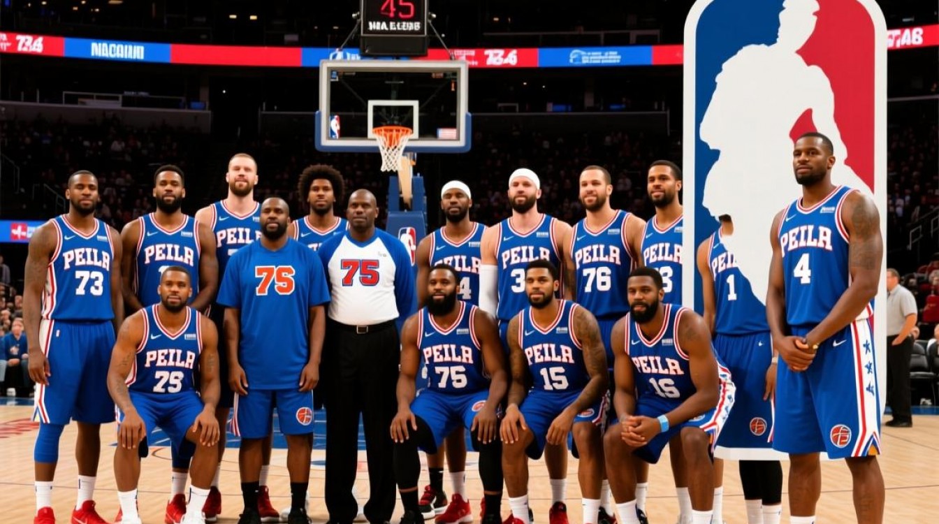 NBA76人队为何不叫76人却叫75人？历史名称背后的真实原因是什么？-图1