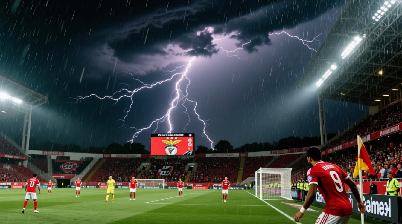 圣克拉拉vs本菲卡比赛中断原因是什么？-图1