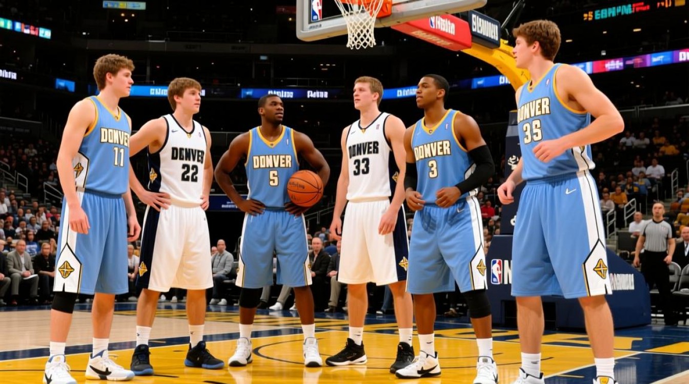 掘金队2005年阵容有哪些核心球员及战术打法？-图3