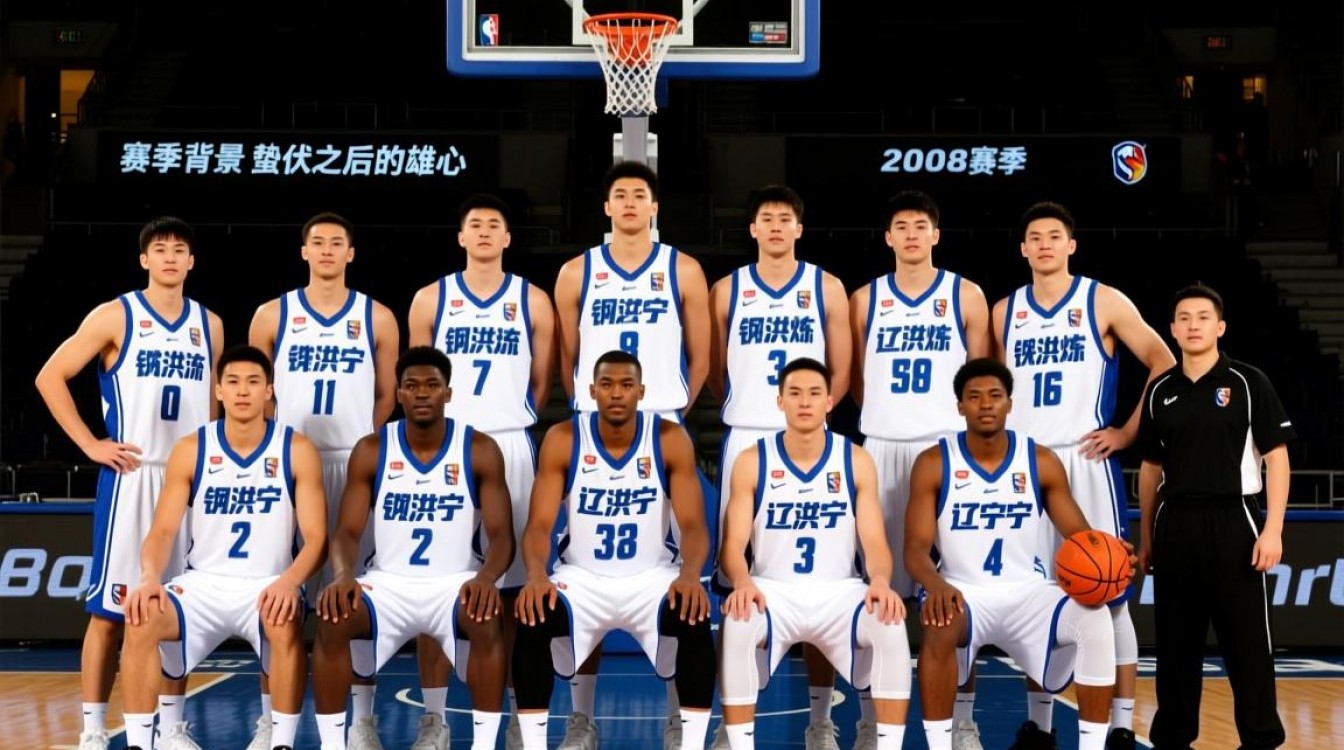 08赛季辽宁队阵容有哪些核心球员及战术打法？-图1