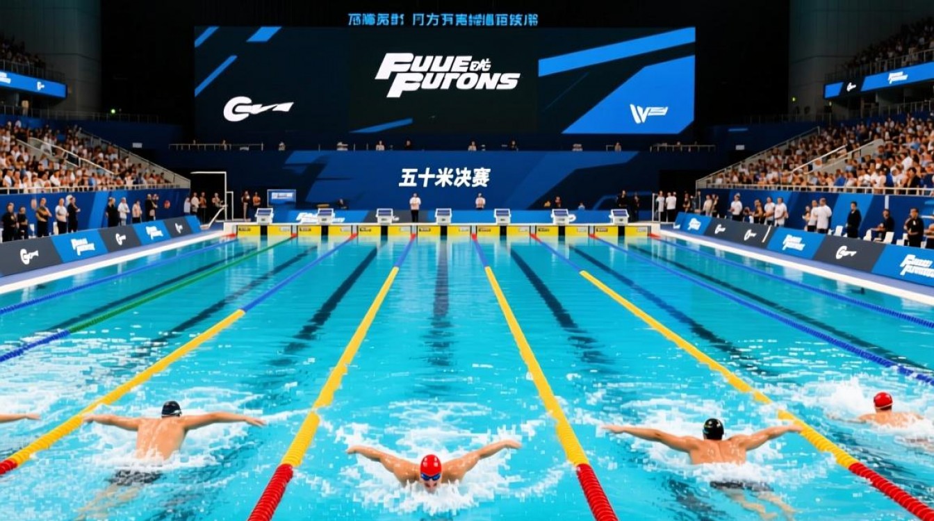 五十米游泳决赛,最后冲刺瞬间谁更胜一筹?-图1 五十米游泳决赛,最后冲刺瞬间谁更胜一筹?-图1