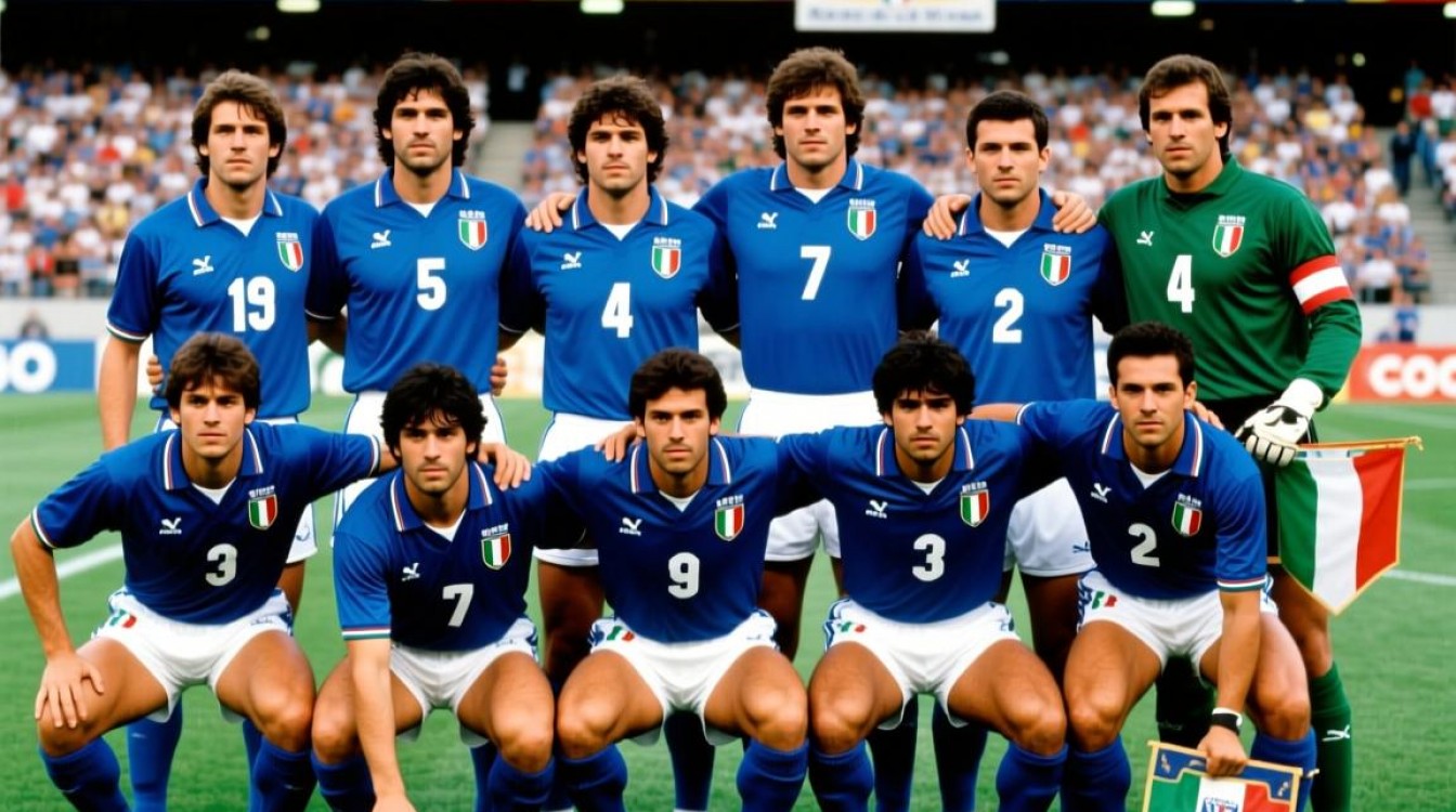 90意大利主力阵容图片有哪些经典球员？-图1
