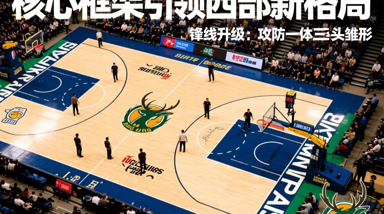 森林狼最新阵容曝光，首发五人是谁？替补深度够不够？-图1