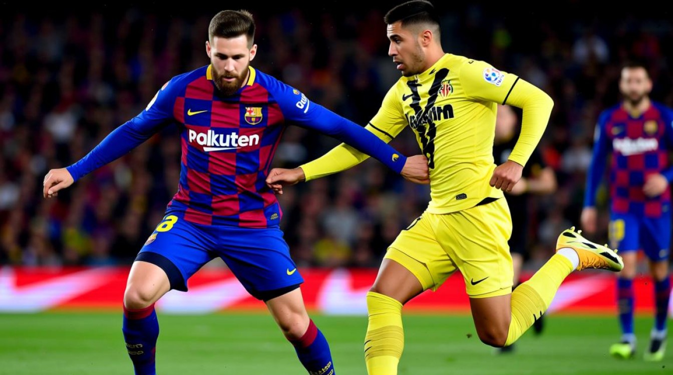 巴萨vs比利亚雷亚尔今天谁赢的?比分多少?-图1 巴萨vs比利亚雷亚尔今天谁赢的?比分多少?-图1