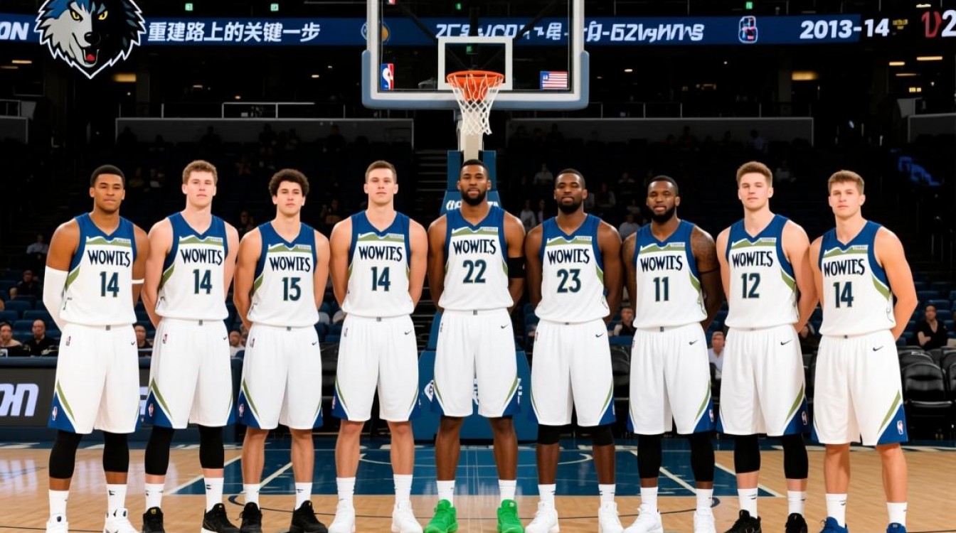 森林狼14年阵容有哪些核心球员及战术打法？-图1