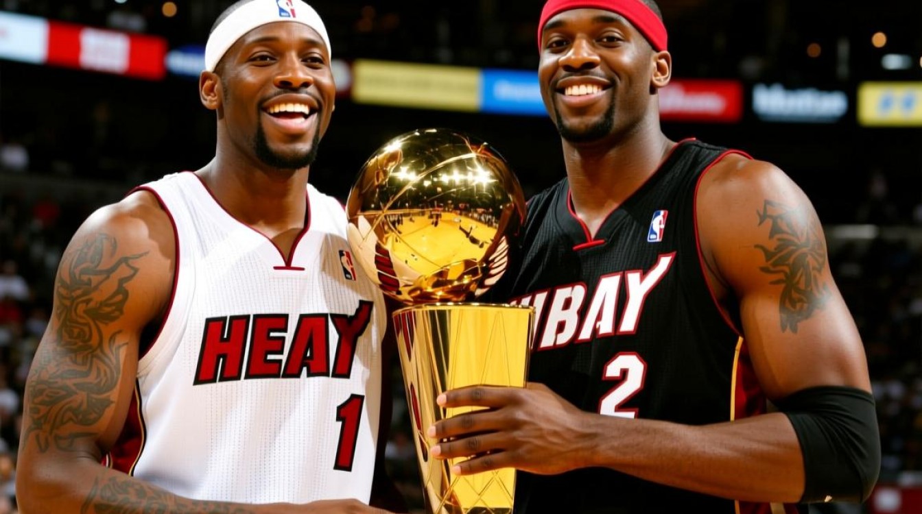 06nba冠军热火阵容有哪些核心球员及战术体系？-图1