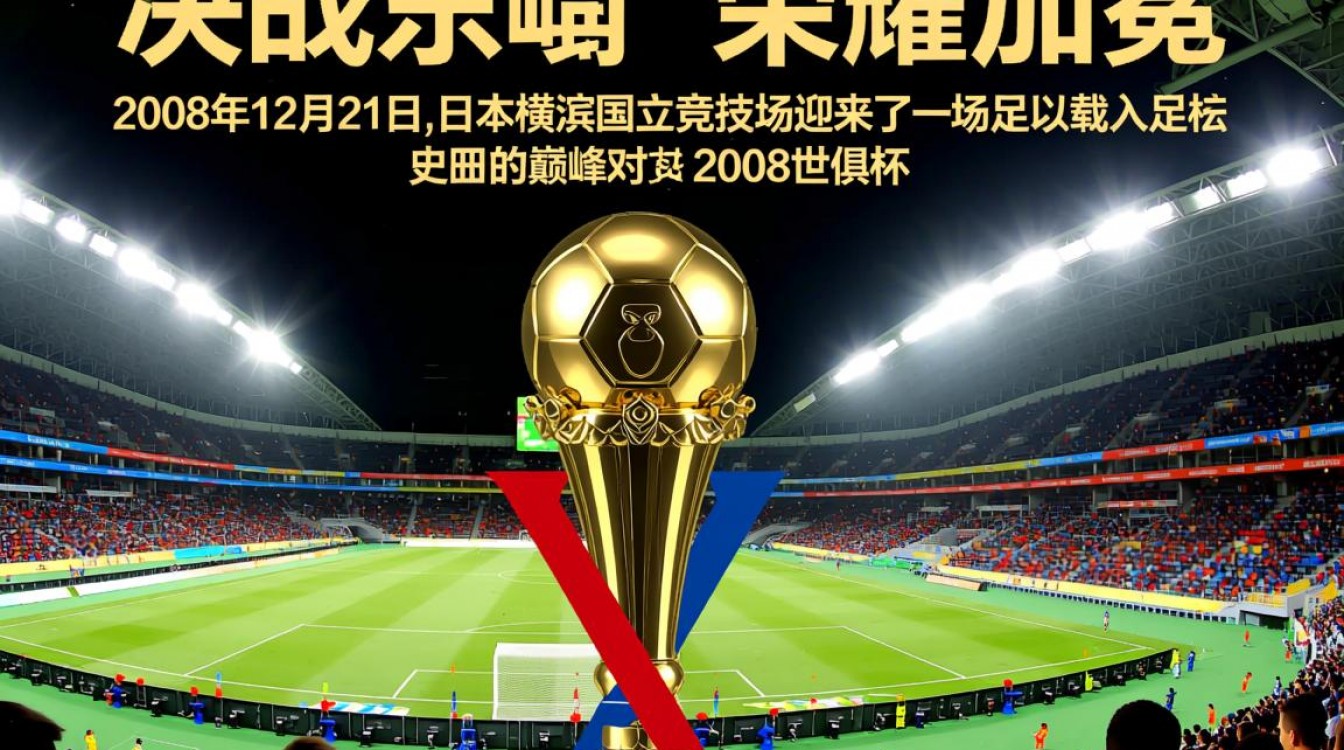 2008世俱杯决赛,谁才是真正的世界之巅?-图1 2008世俱杯决赛,谁才是真正的世界之巅?-图1