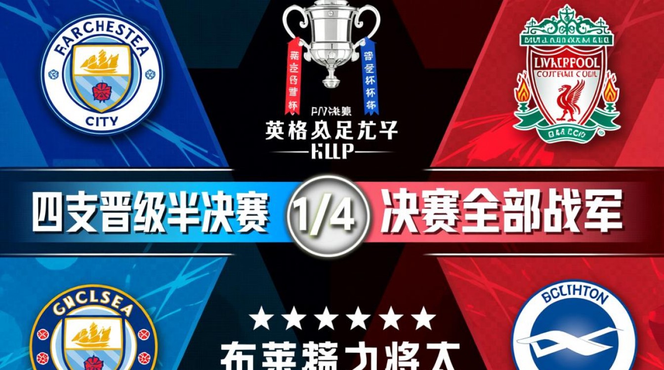 足总杯半决赛对阵出炉，哪两队将上演巅峰对决？-图2