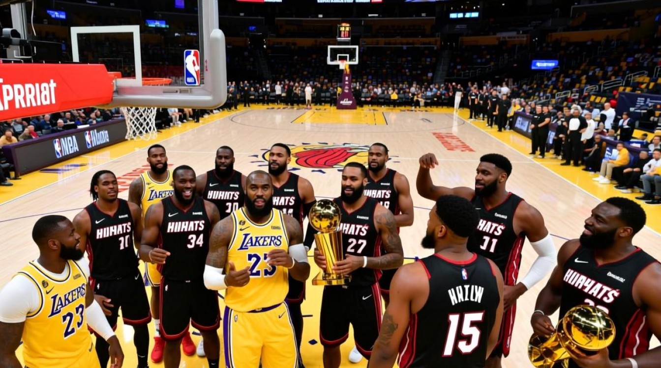 湖人VS热火，赢了就是冠军吗？历史战绩如何？-图2