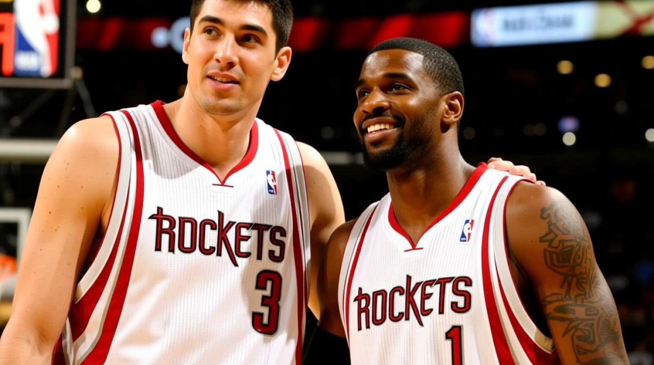 姚麦时期火箭阵容图有哪些经典瞬间?-图1 姚麦时期火箭阵容图有哪些经典瞬间?-图1